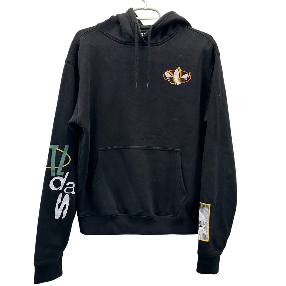 Adidas StreetBall Hoodie Sweatshirt Black S